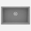Lavello 1 vasca incasso Idrostile Colón 500x204 mm grigio metallizzato