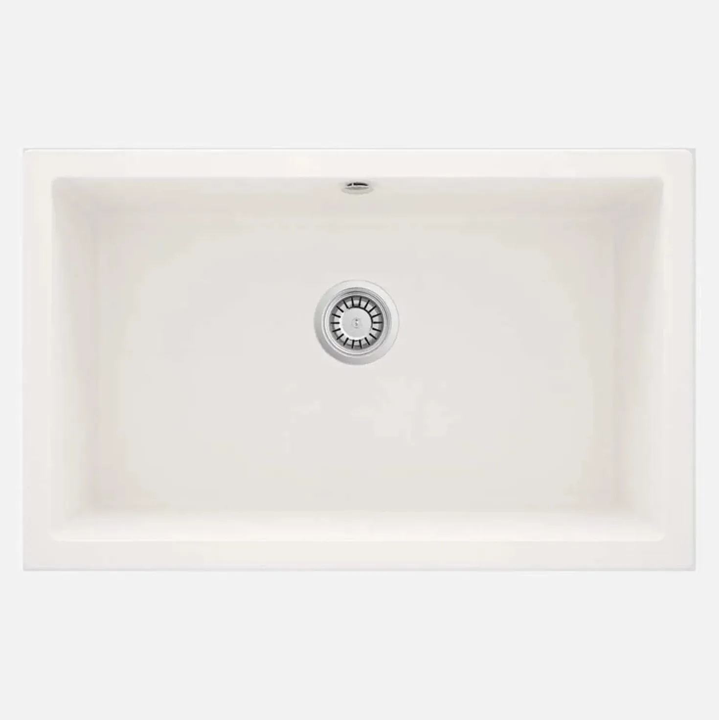 Lavello 1 vasca incasso Idrostile Colón sifone 500x204 mm alabastro