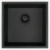 Lavello 1 vasca sottotop Idrostile Colón 440x200 mm nero