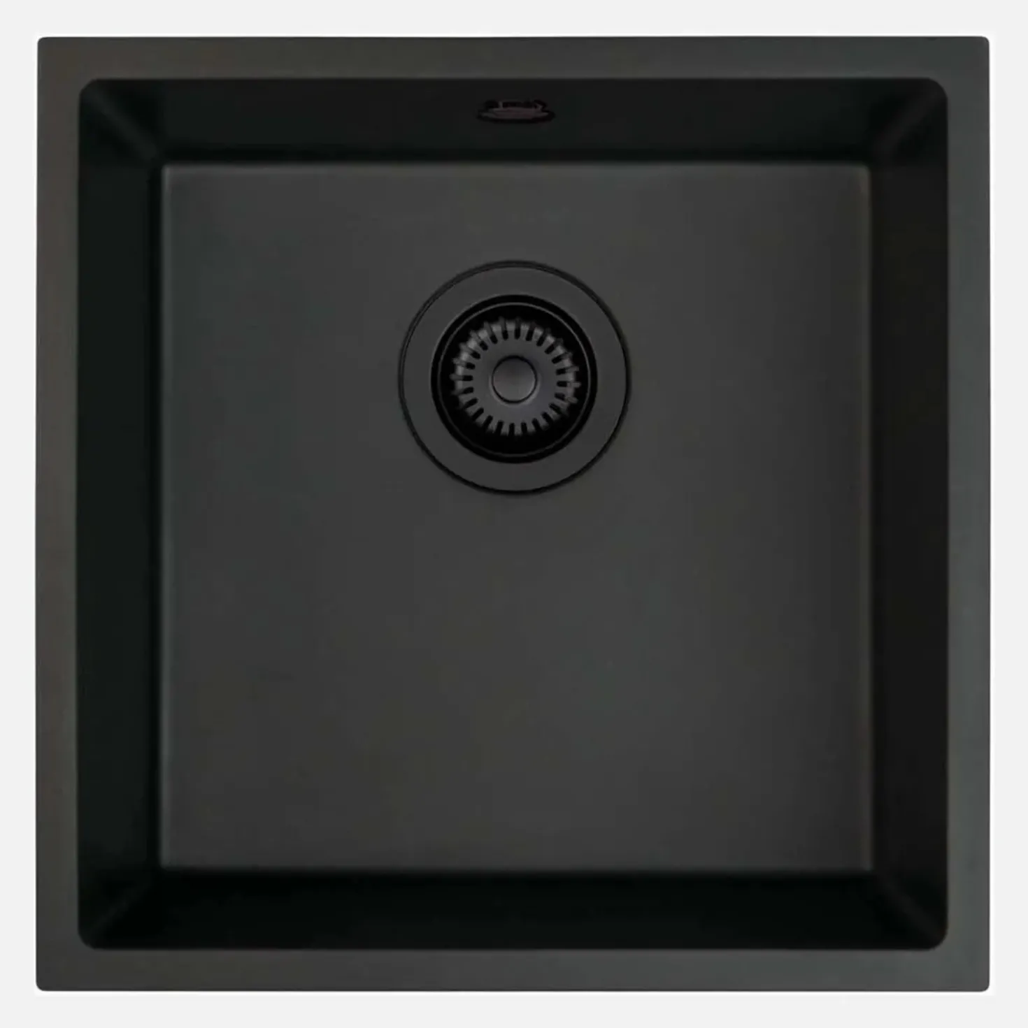 Lavello 1 vasca sottotop Idrostile Colón 440x200 mm nero