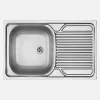 Lavello appoggio 1 vasca gocciolatoio Guantánamo 500x160 mm acciaio inox