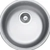Lavello da incasso Ø 43,5 cm inox