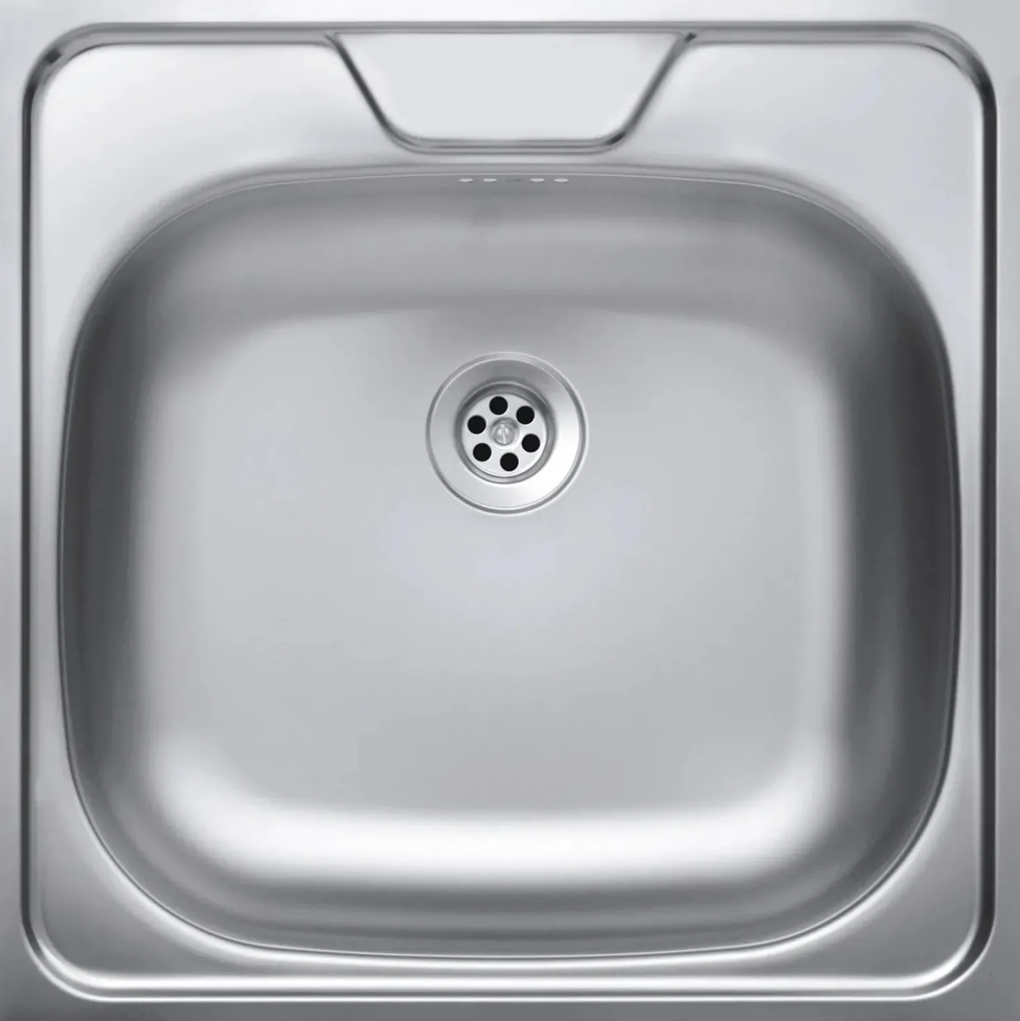 Lavello da incasso 48x48 cm inox