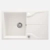Lavello granito 1 vasca gocciolatoio Idrostile 490x194 mm grigio