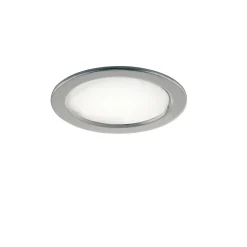 Led da incasso Nemo 3,5W 6,5x1,8 cm argento