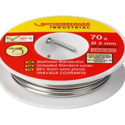 Lega per brasatura standard Rothenberger senza piombo 70 g