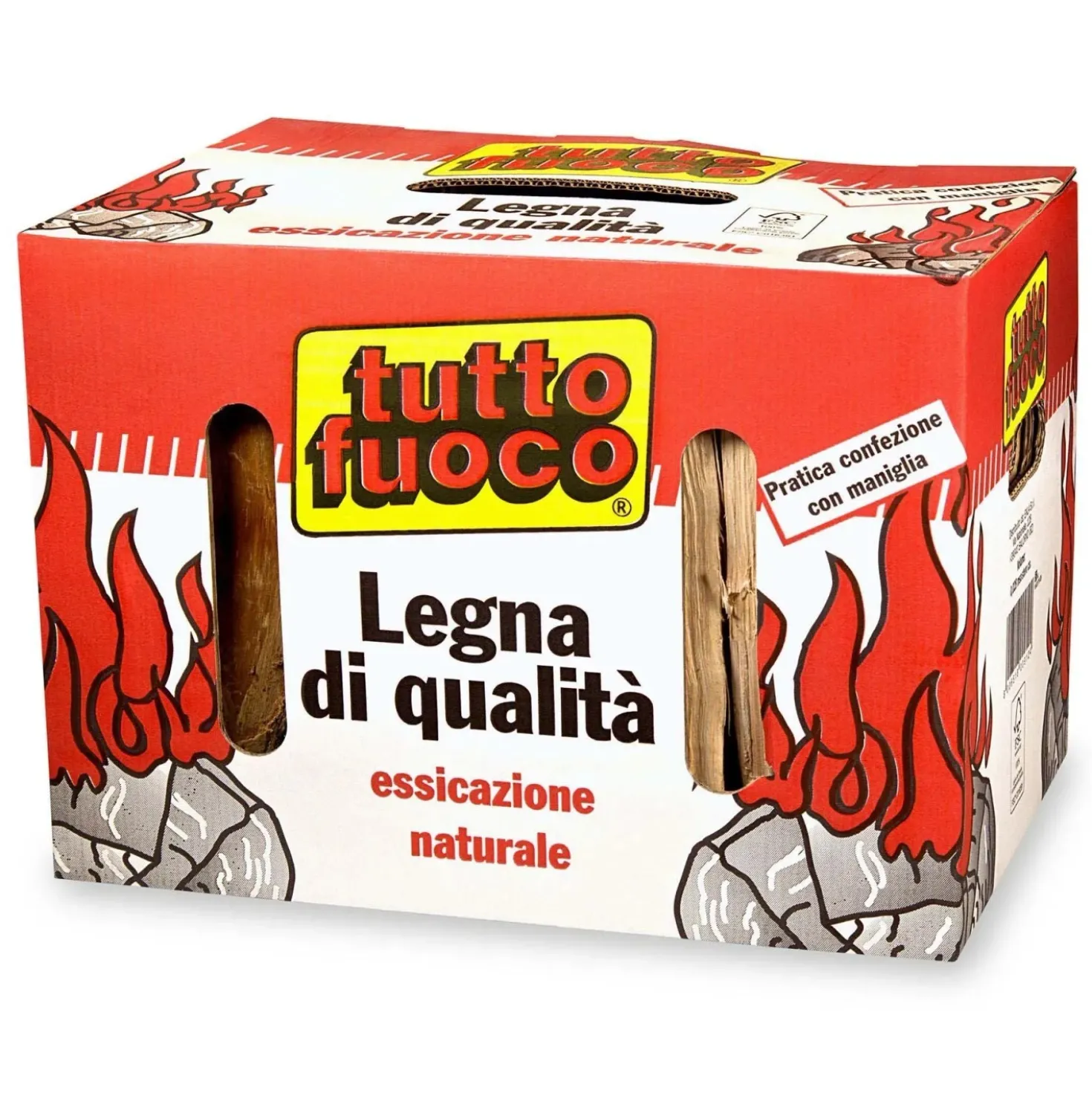 Legna di faggio in scatola 28 DMC 12 Kg