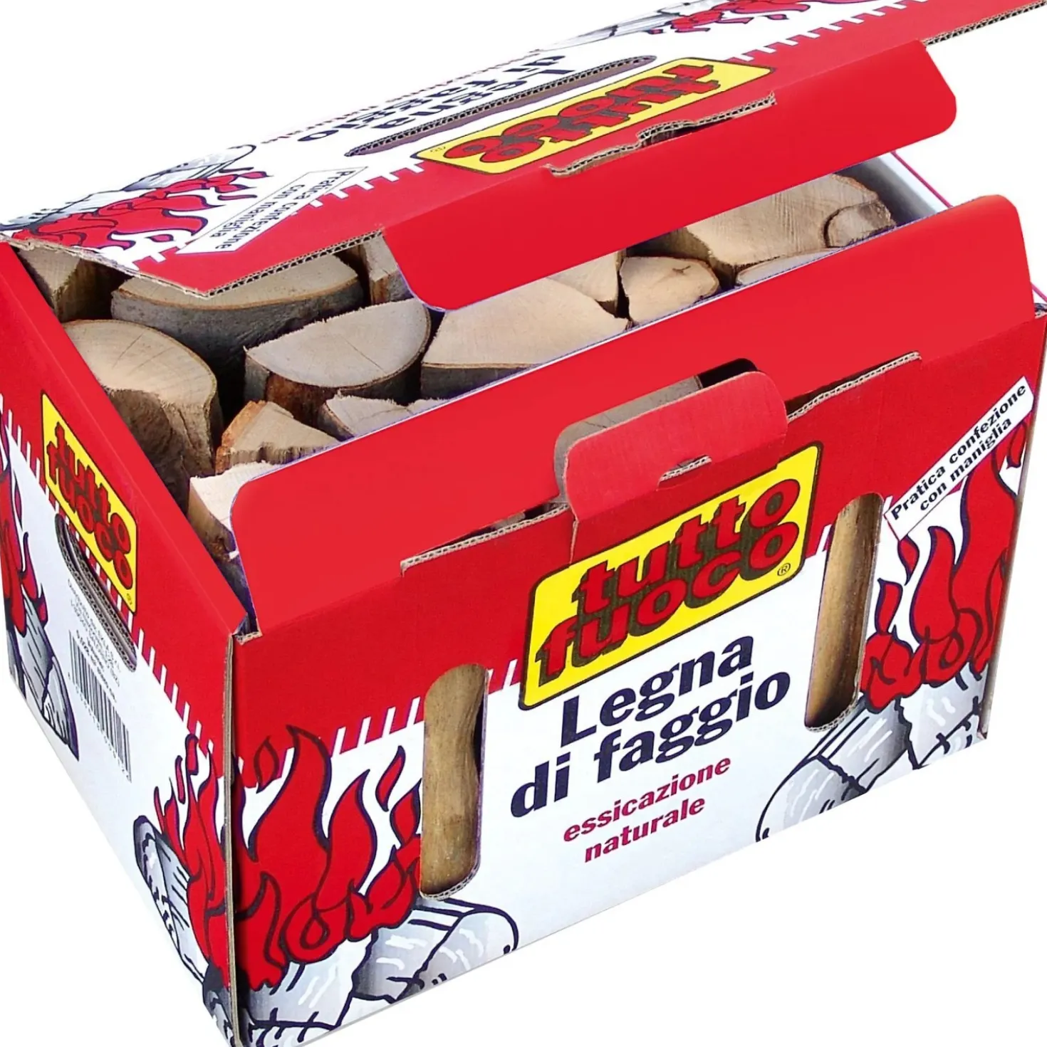 Legna di faggio in scatola 28 DMC 12 Kg