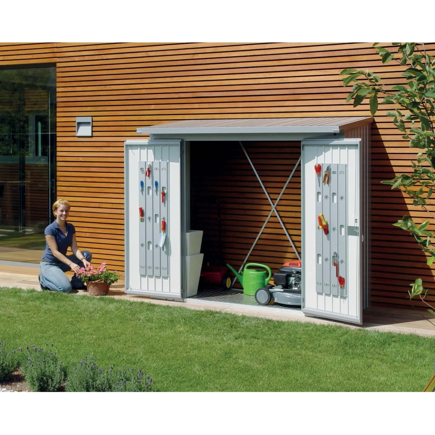 Legnaia Biohort Woodstock 150 argento metallizzato
