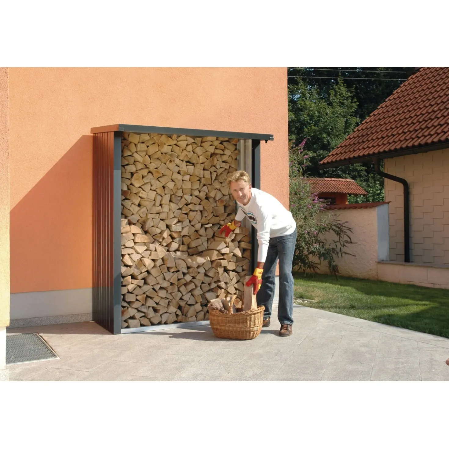 Legnaia Biohort Woodstock 150 grigio scuro metallizzato