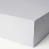 Lenzuola sotto con angoli tinta unita 90x200 cm bianco