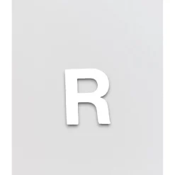 Lettere e numeri adesivi Letterfix bianco 173 pz