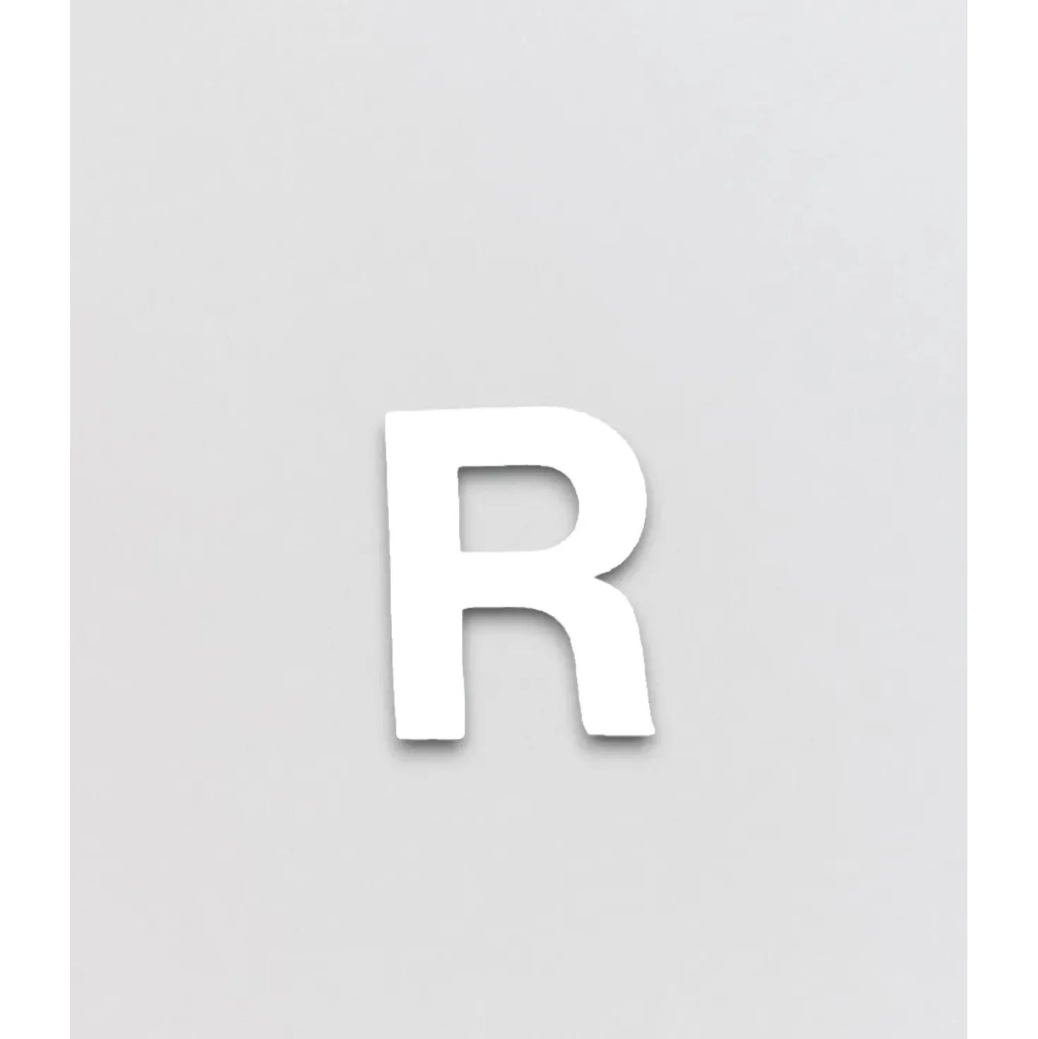 Lettere e numeri adesivi Letterfix bianco 173 pz