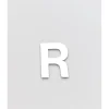 Lettere e numeri adesivi Letterfix bianco 212 pz