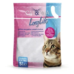 Lettiera gatti in silicio Cat&Rina Longlife 5 l