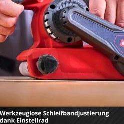 Levigatrice a nastro Einhell TP-BS 18/457 Li BL 18 V - Solo