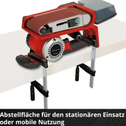 Levigatrice a nastro Einhell TP-BS 18/457 Li BL 18 V - Solo