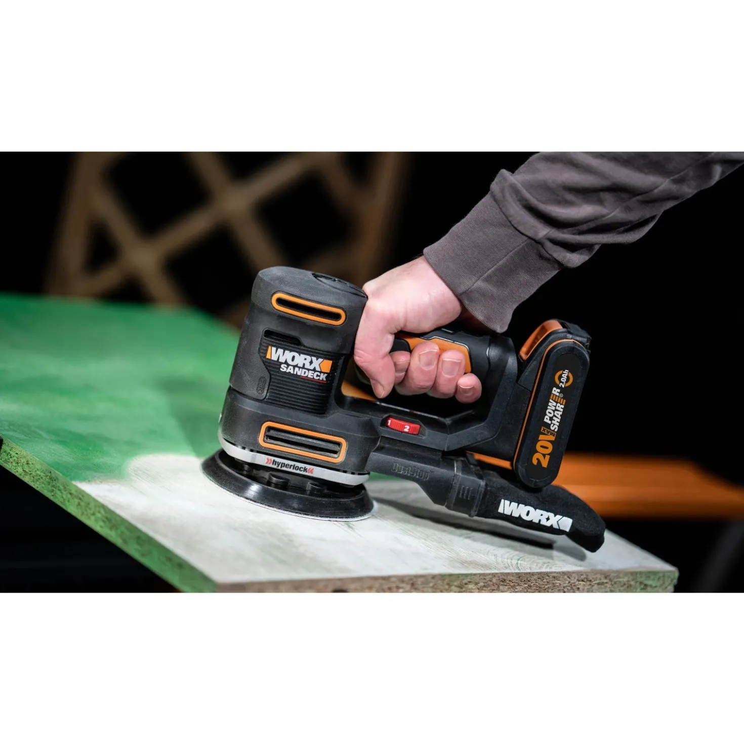 Levigatrice multifunzione Worx WX820.9 20V- solo corpo macchina