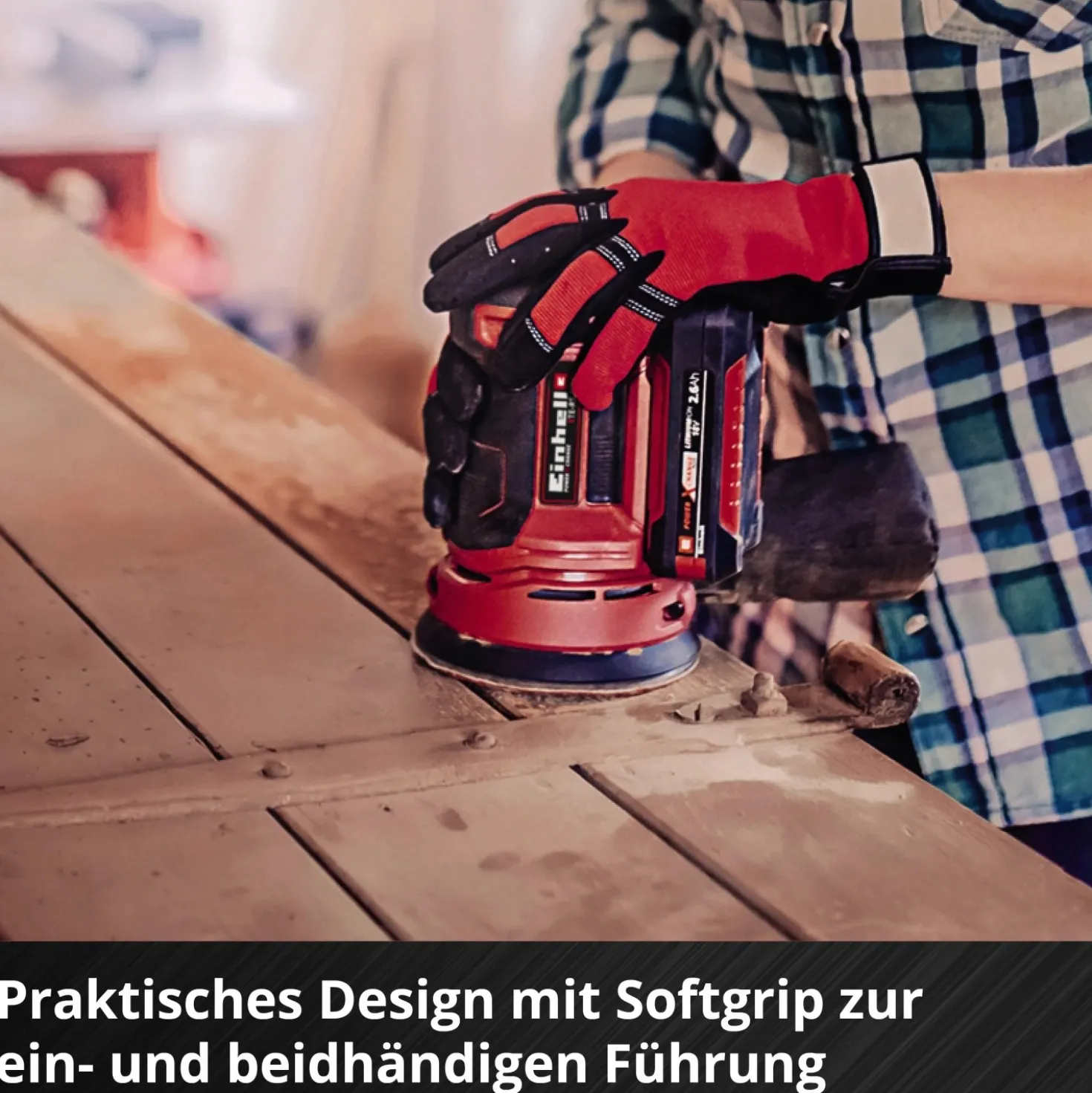 Levigatrice rotorbitale Einhell Power X-Change TE-RS 18 Li Solo