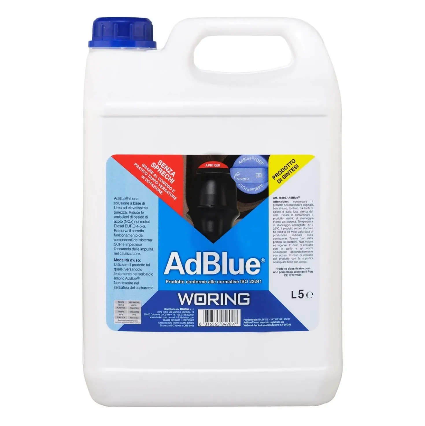 Liquido Adblue Woring by BASF 5 l