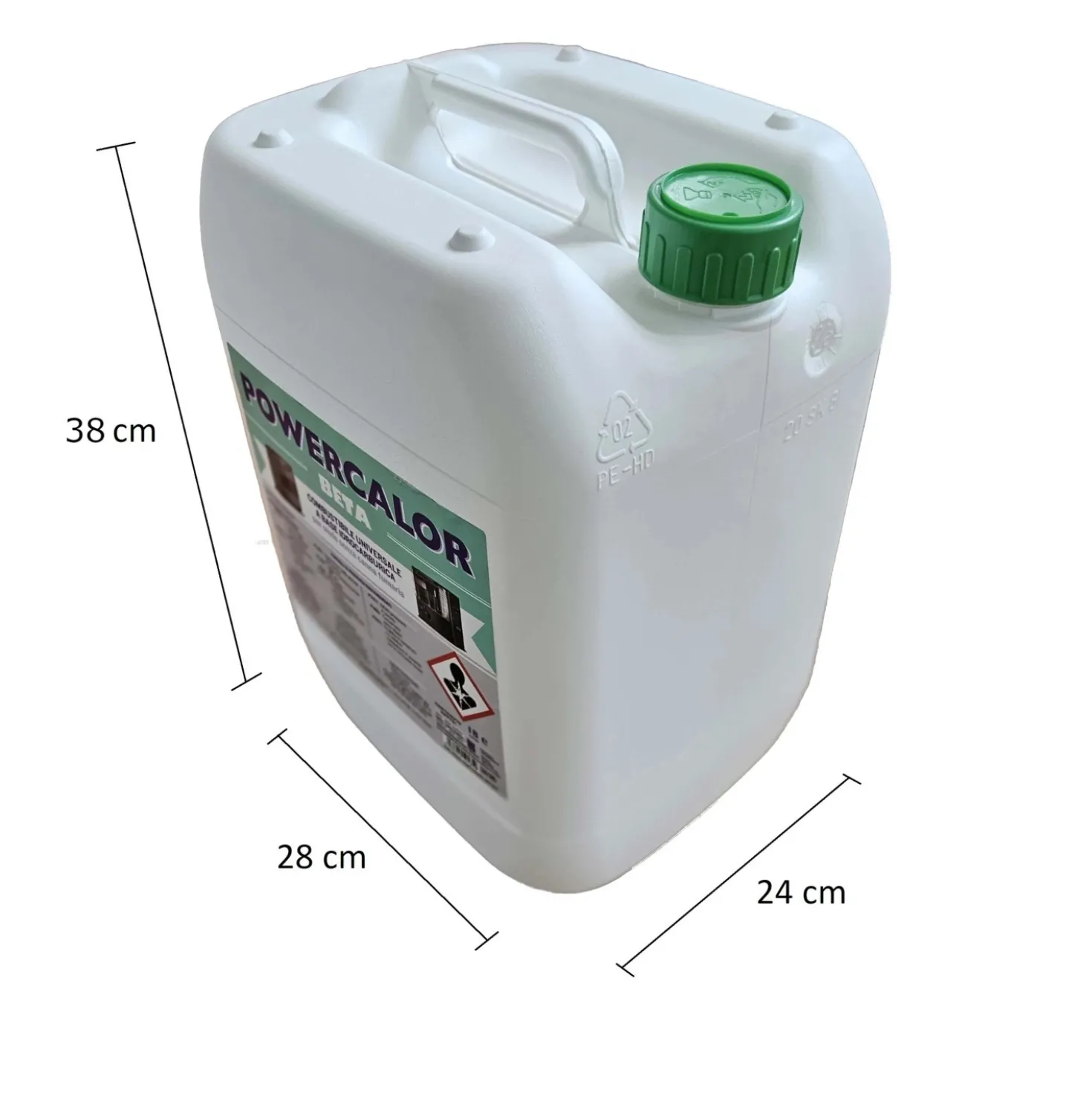 Liquido combustibile a base idrocarburica per stufe senza canna fumaria