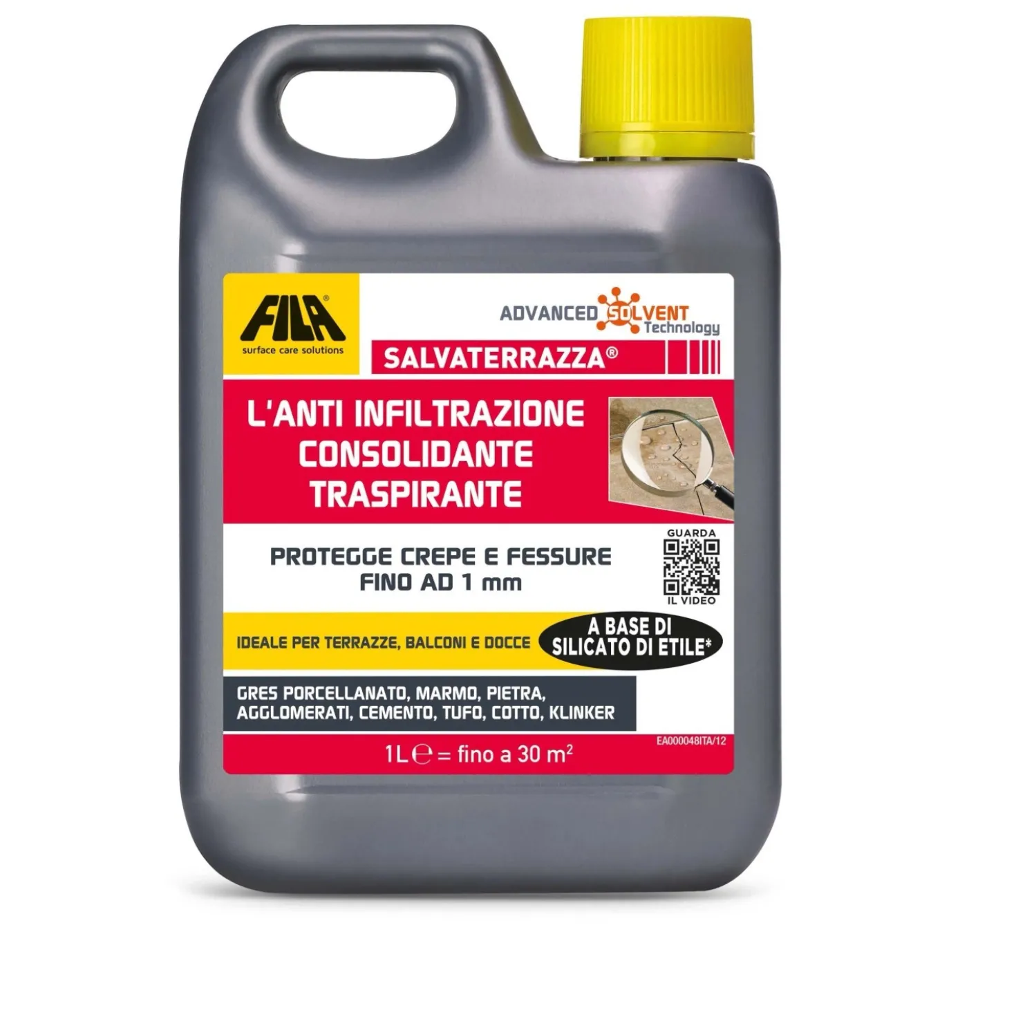 Liquido protettivo Fila terrazze anti-infiltrazione consolidante trasp 1 l