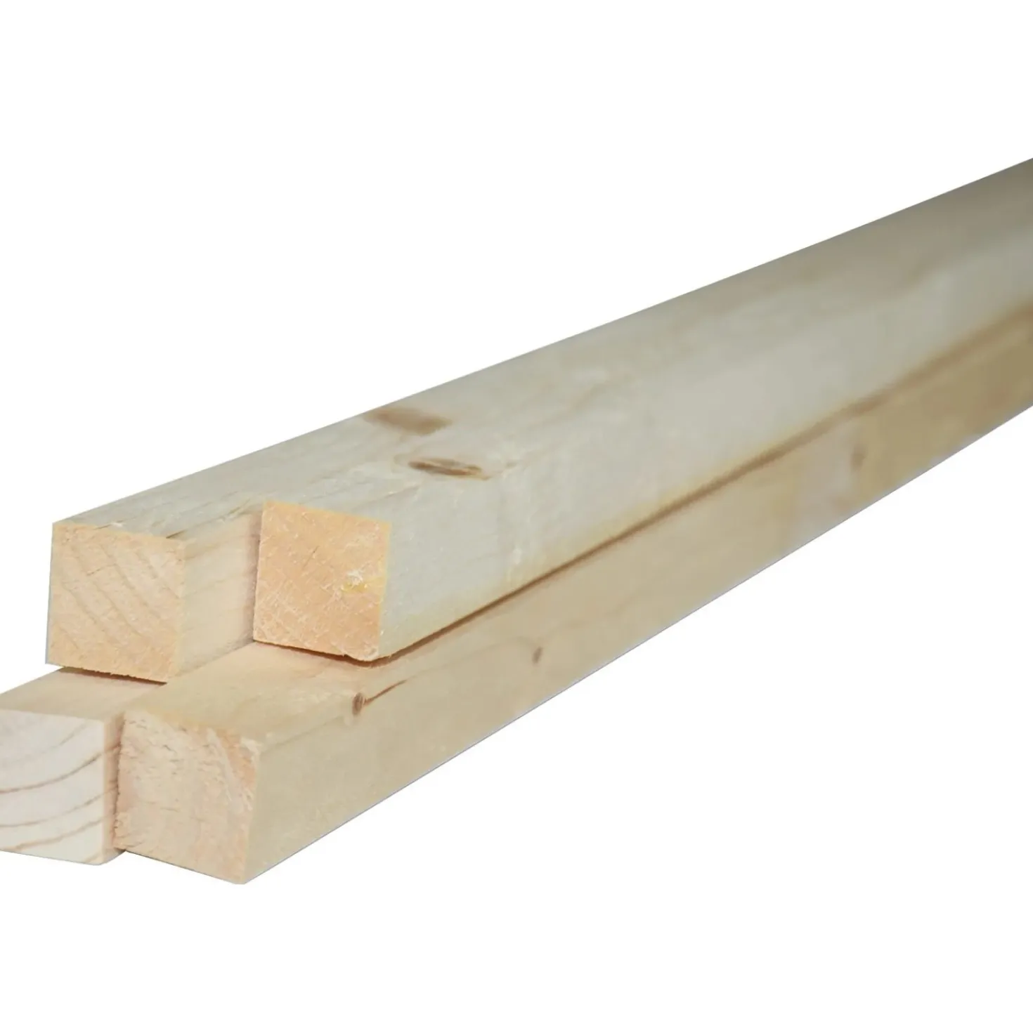 Listello in abete grezzo 25x25x1000 mm