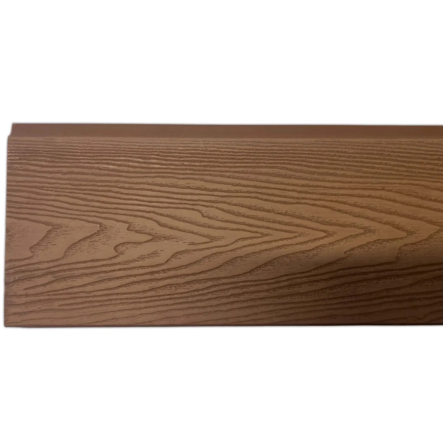 Listone in WPC effetto legno Teck 15x2,1x177 cm legno