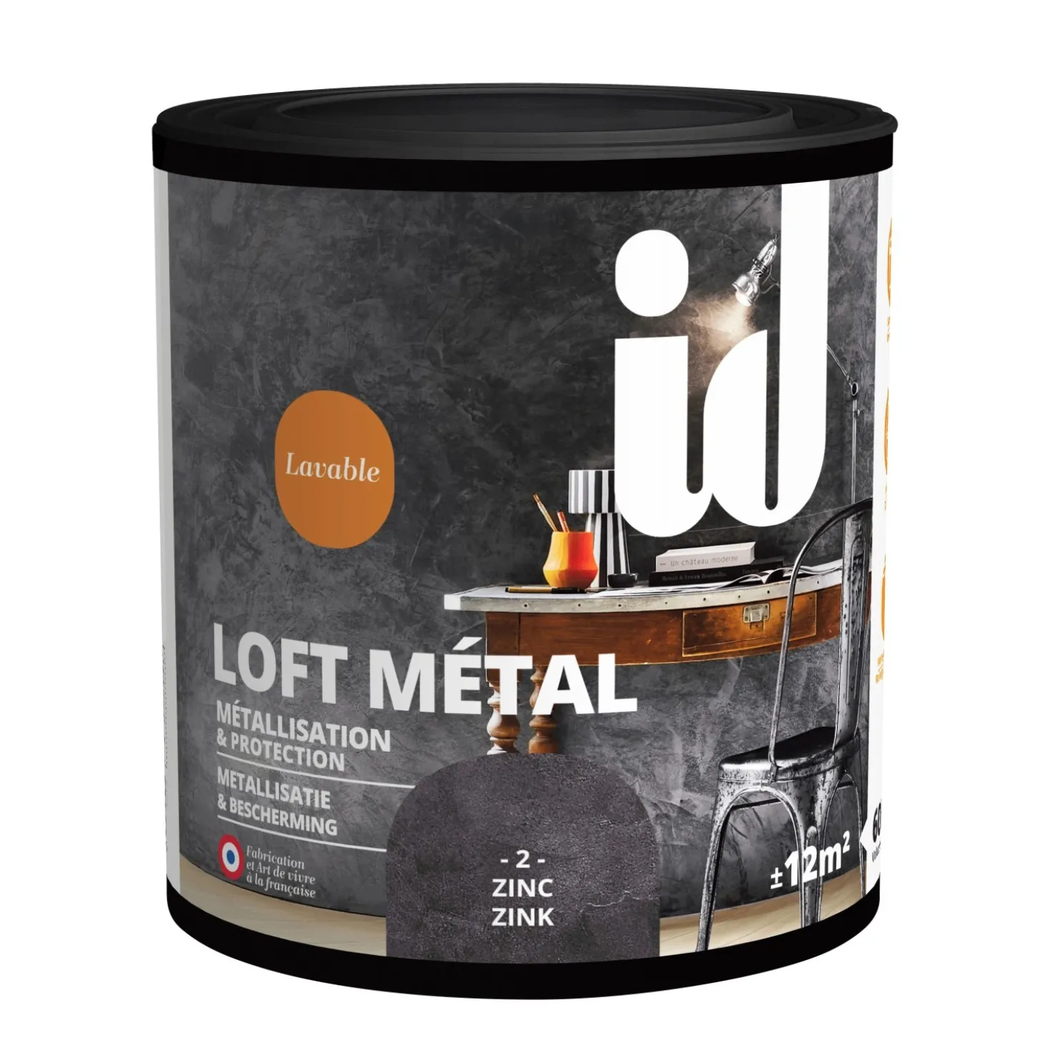 Loft Metal metallizzazione zinco