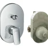 Logis 71409 miscelatore vasca/doccia con deviatore e corpo incasso