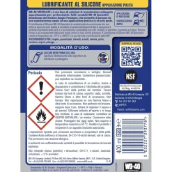 Lubrificante spray al silicone WD40 400 ml