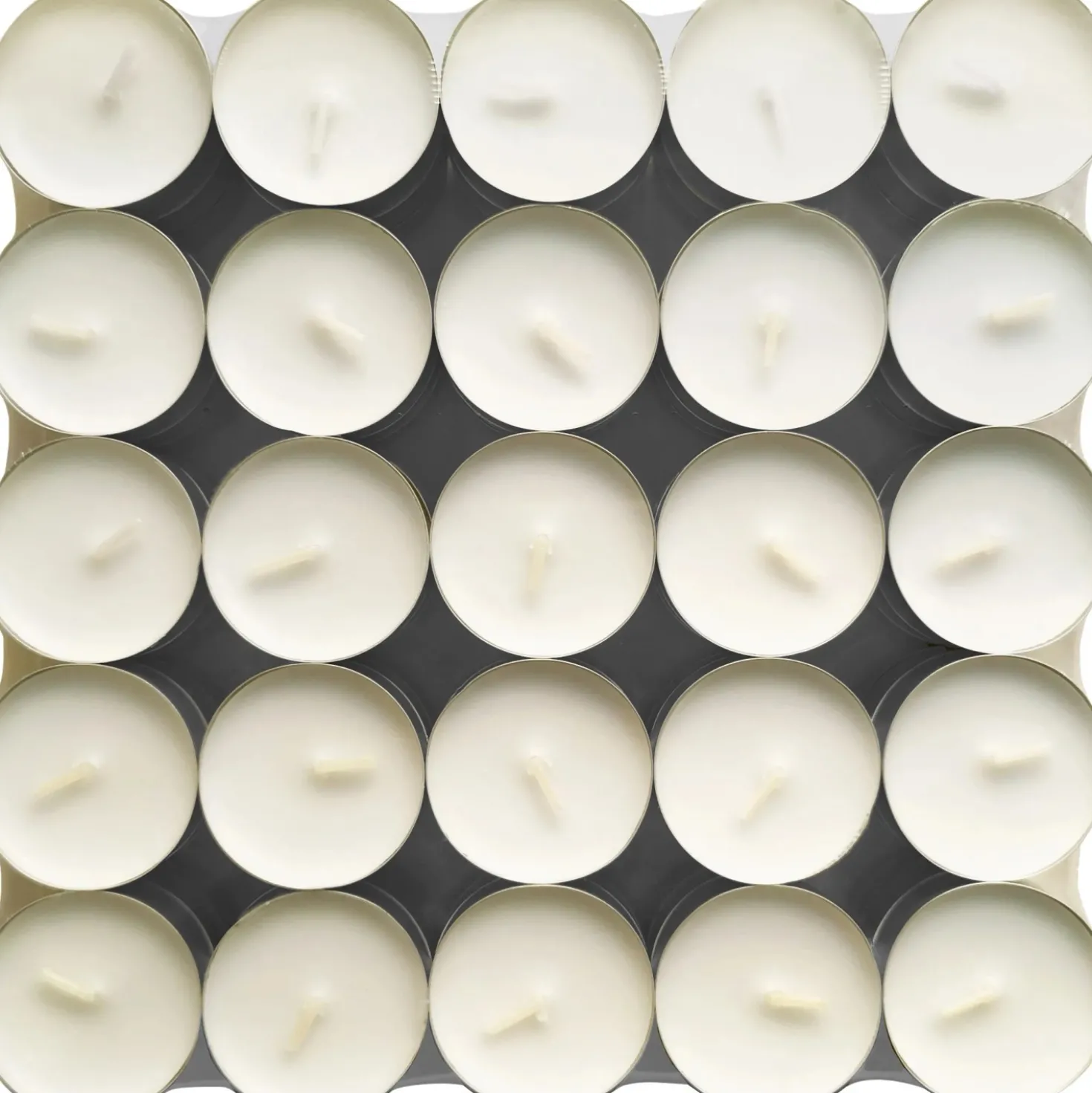Lumino rotondo bianco Ø 3,9 set 100 pz