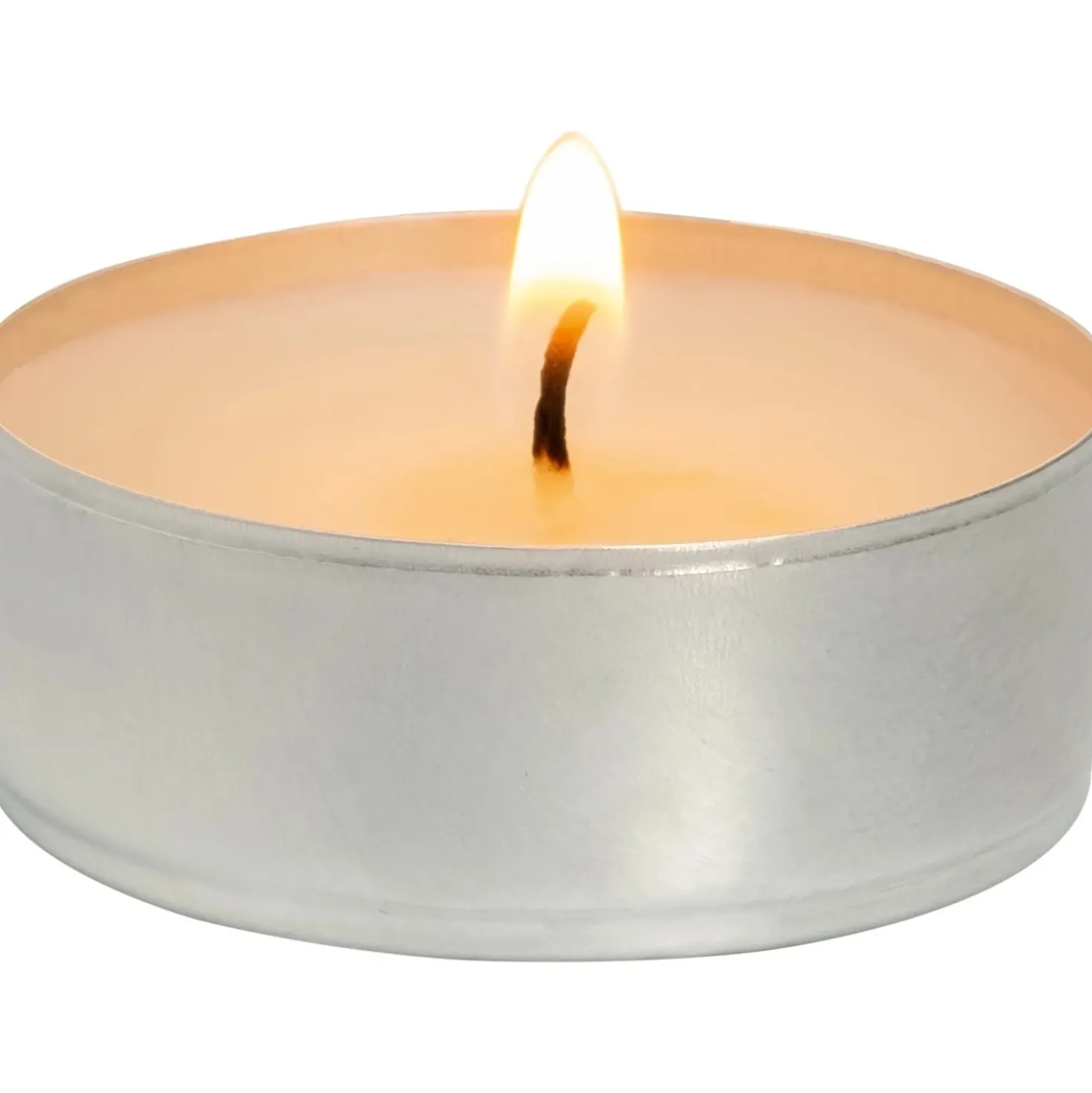Lumino rotondo bianco Ø 3,9 set 100 pz