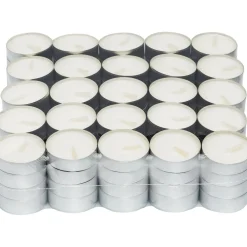 Lumino rotondo bianco Ø 3,9 set 100 pz