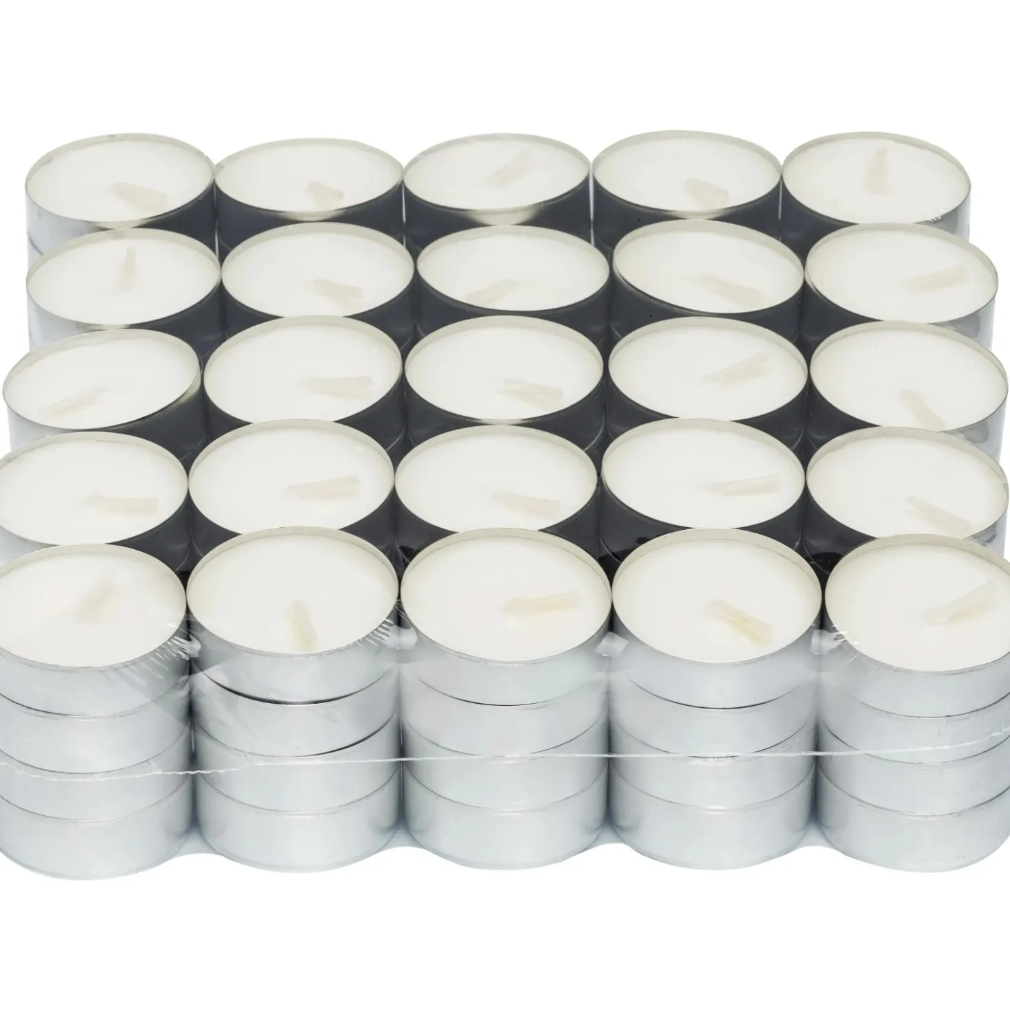 Lumino rotondo bianco Ø 3,9 set 100 pz