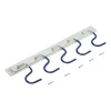 LUX-TOOLS barra per utensili 43 cm con 5 ganci