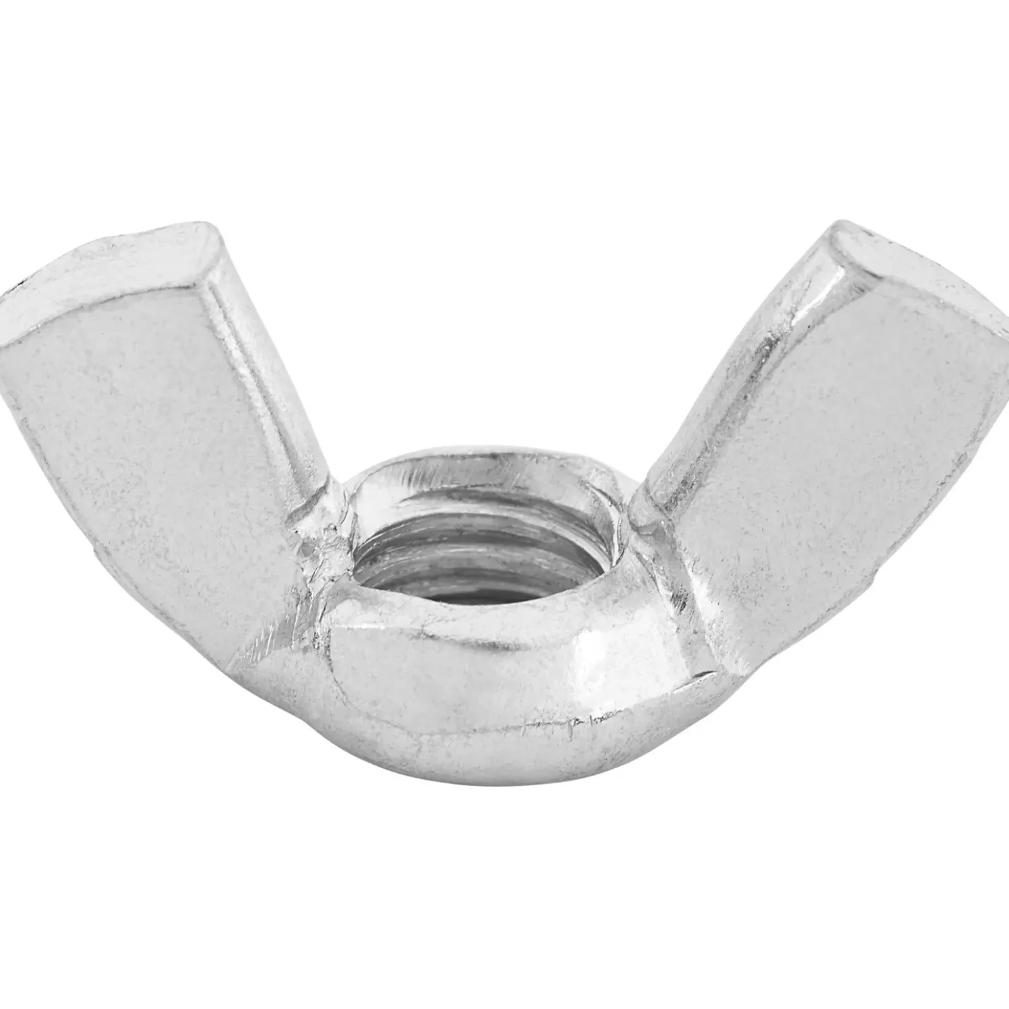 LUX-TOOLS Dado ad alette LUX-TOOLS M8 zincato 6 pz