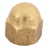 LUX-TOOLS Dado cieco LUX-TOOLS a calotta M5 ottone 8 pz