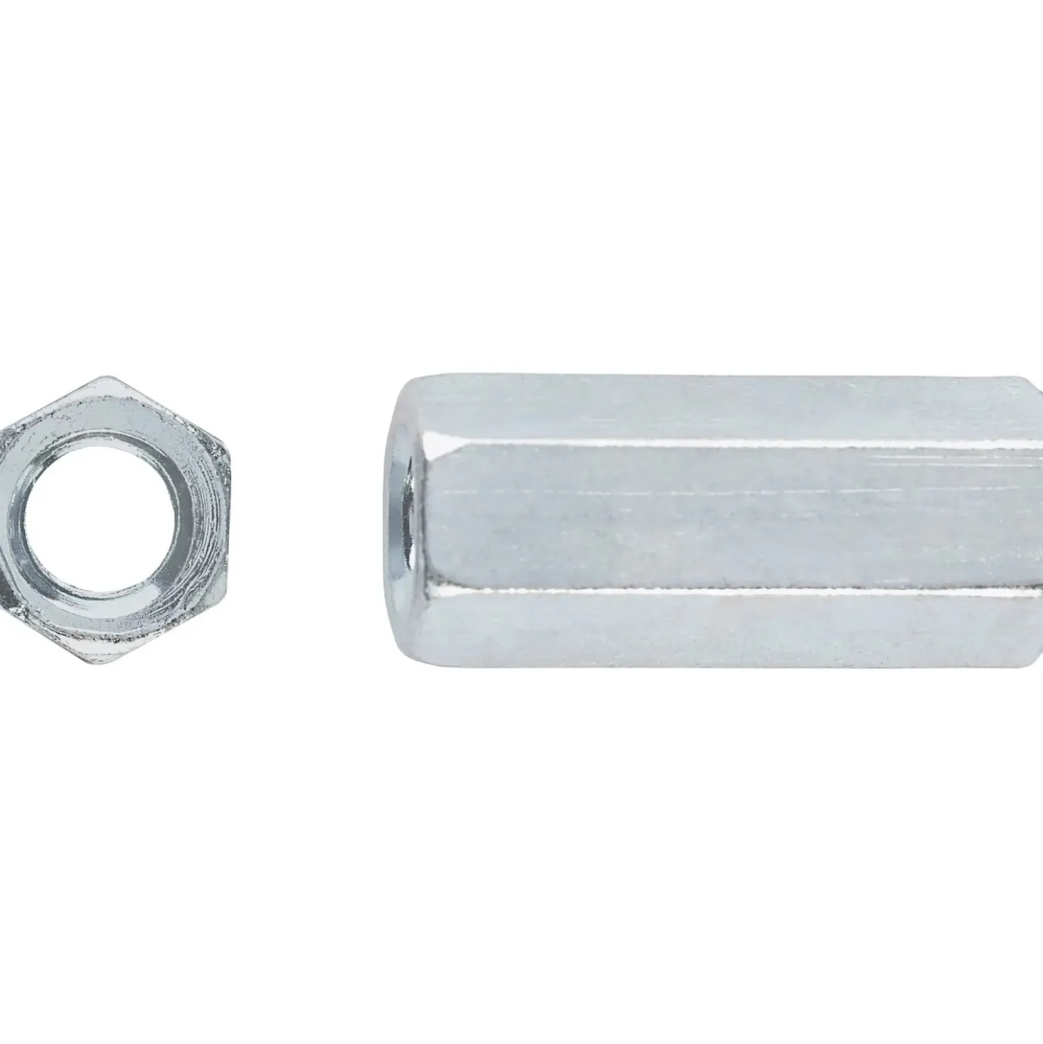 LUX-TOOLS Dado esagonale LUX-TOOLS prolungato M6x30 zincato 4 pz