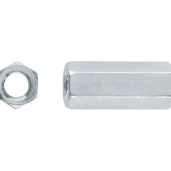 LUX-TOOLS Dado esagonale LUX-TOOLS prolungato M5x20 zincato 4 pz