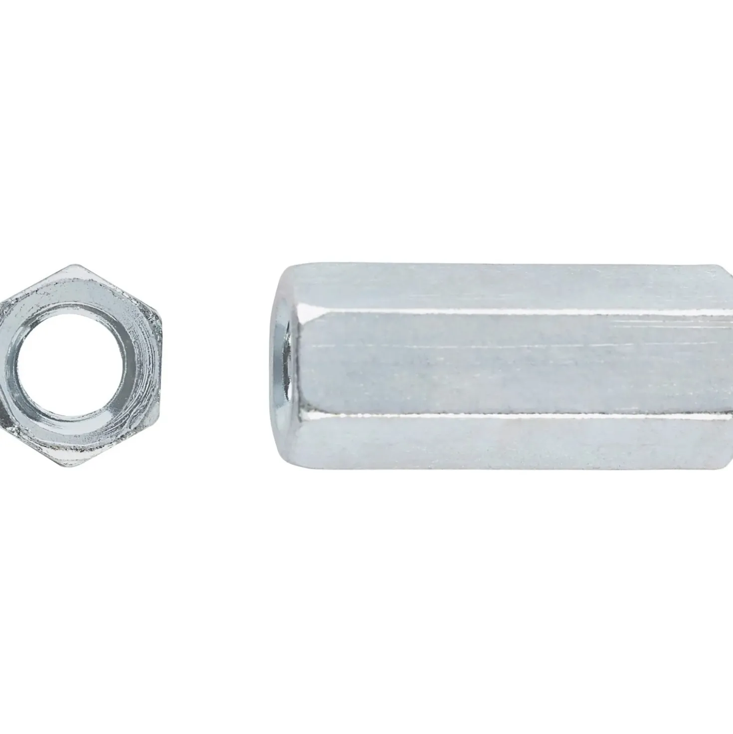 LUX-TOOLS Dado esagonale LUX-TOOLS prolungato M5x20 zincato 4 pz