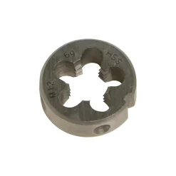 LUX-TOOLS filiera in acciaio M12 Comfort 25 mm x 9 mm