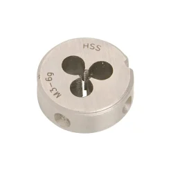 LUX-TOOLS filiera in acciaio M3 Comfort 25 mm x 9 mm