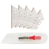LUX-TOOLS lama per taglierino trapezoidale 0,4 mm Comfort