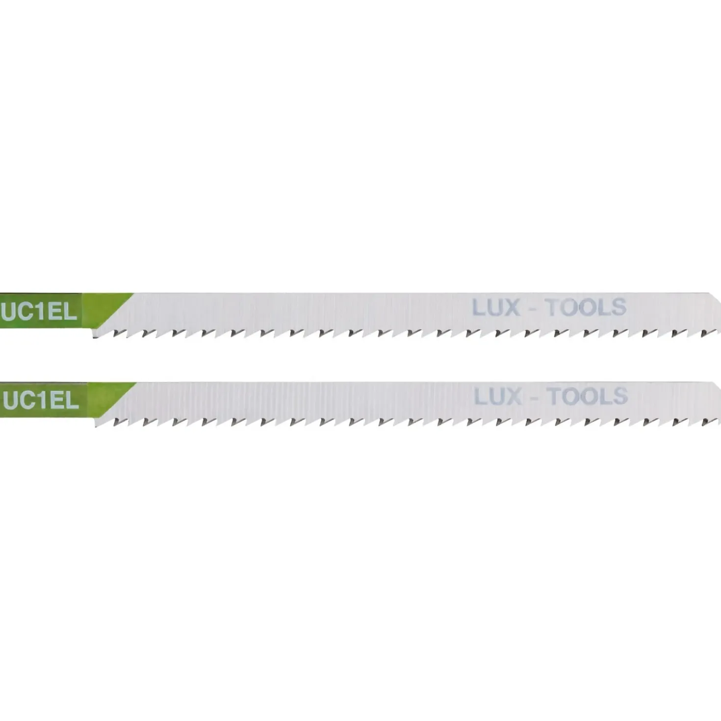 LUX-TOOLS Lame lunghe per seghetto alternativo LUX-TOOLS codolo a U L 132 mm 2 p