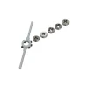 LUX-TOOLS set di filiere in acciaio Comfort M4 - M10