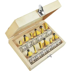 LUX-TOOLS set di frese 12 pz