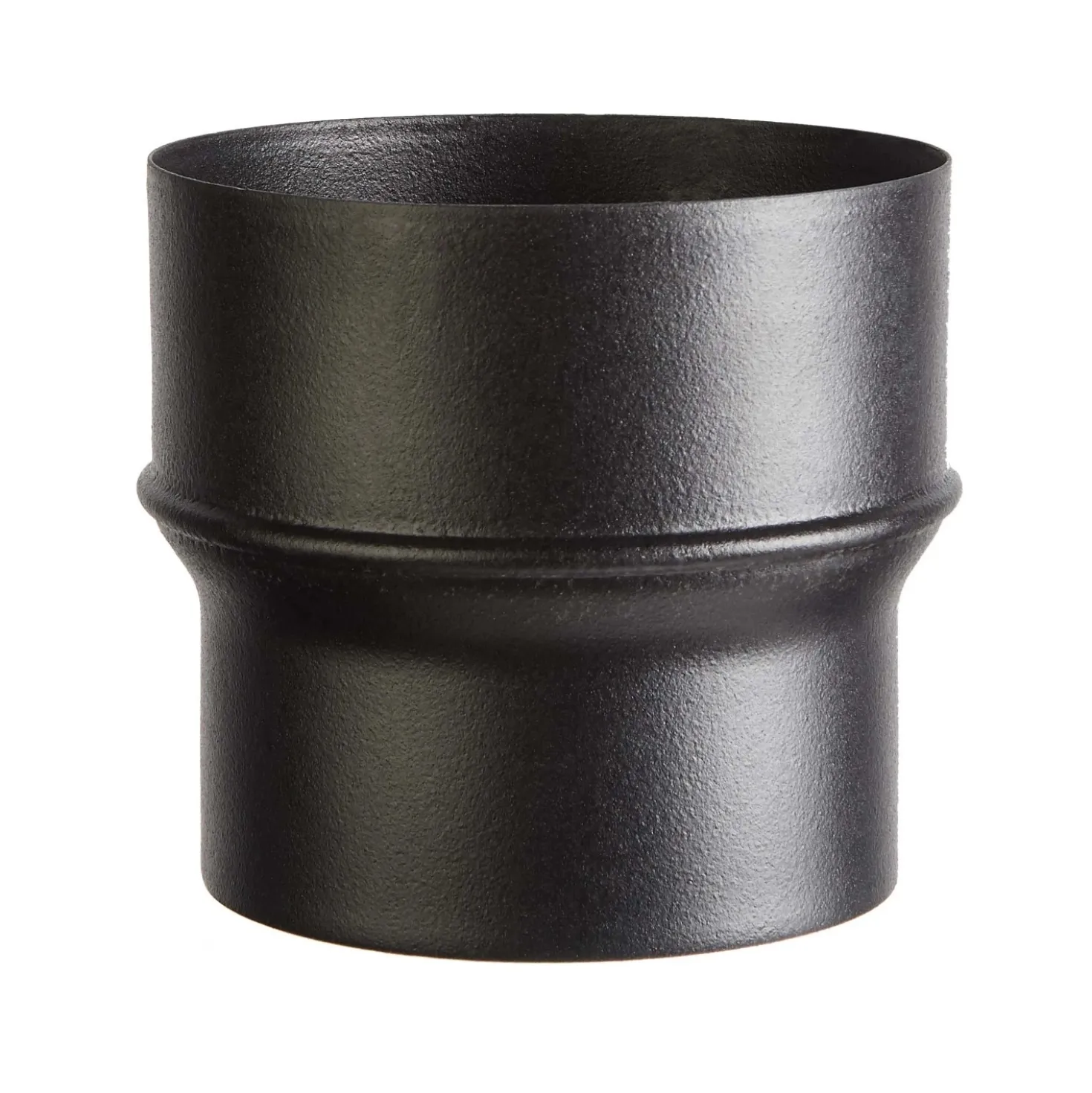 Maggiorazione porcellanata nero opaco 100F-120M H 11 cm