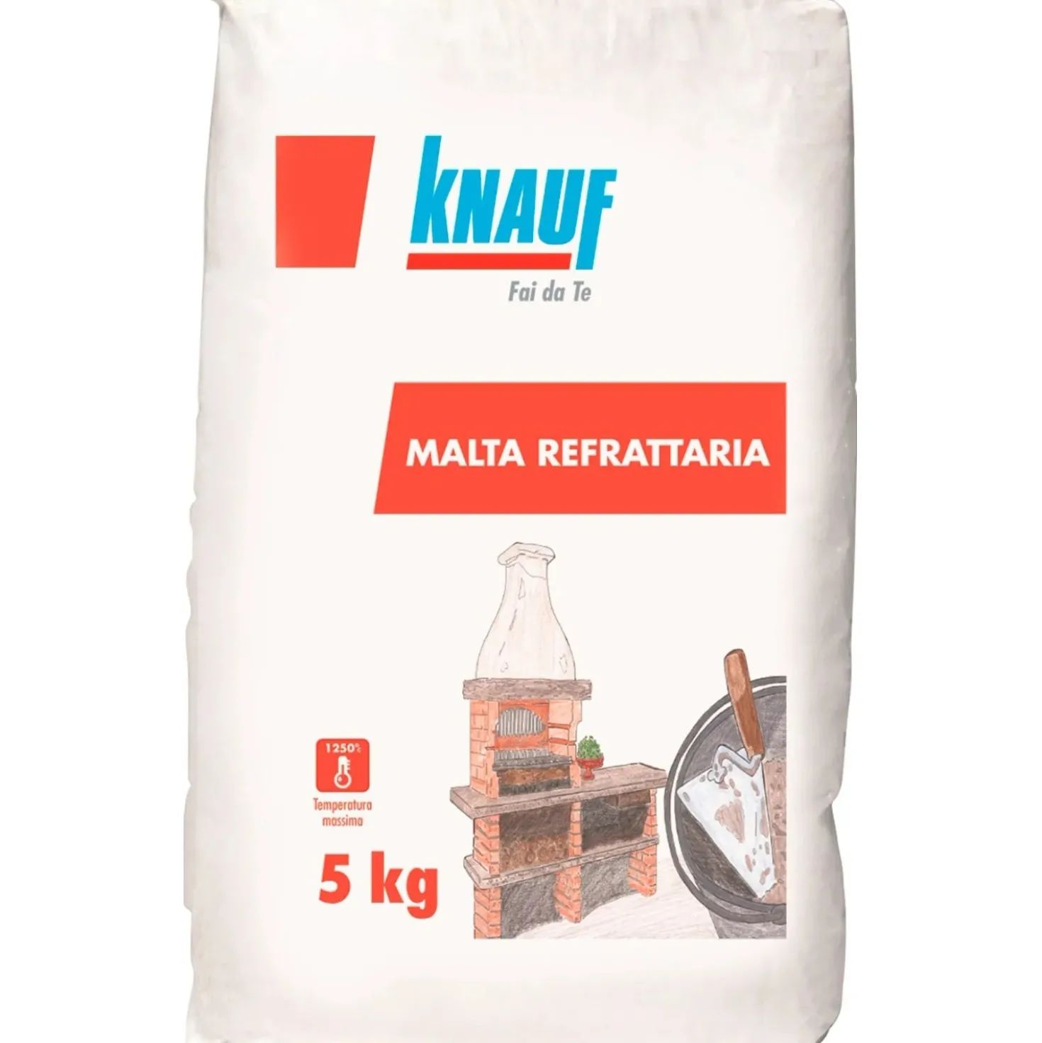 Malta refrattaria Knauf 5 kg