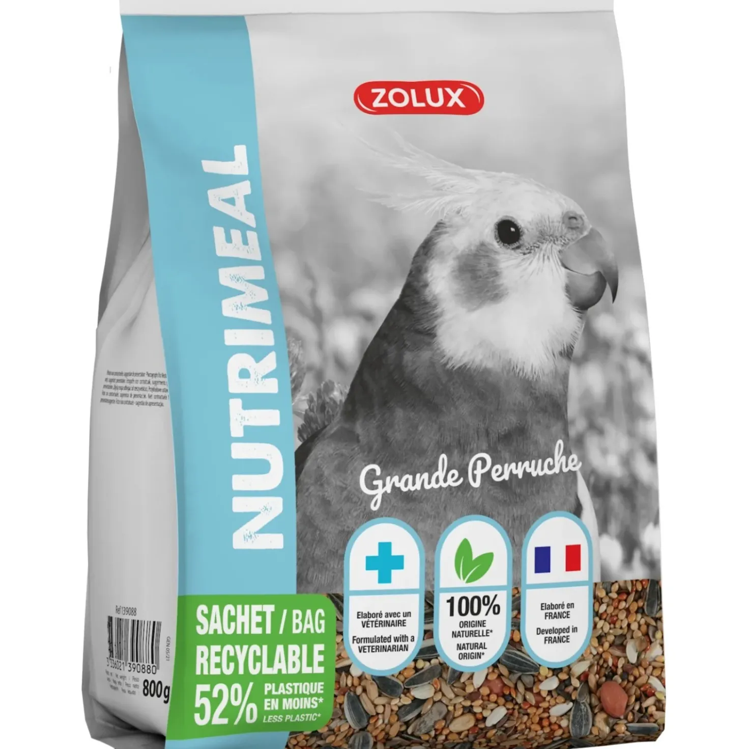 Mangime Nutrimeal per calopsite 800 g